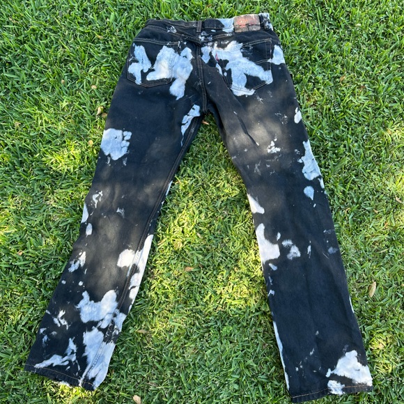 Levis denim pants  tie die - Picture 4 of 7